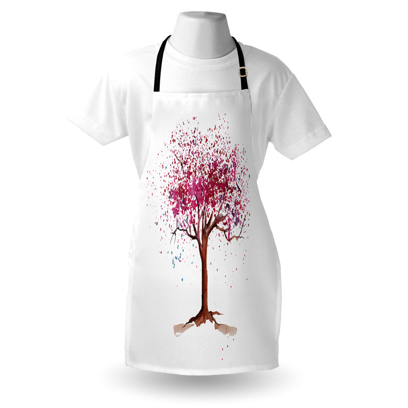 No Pattern Bib Apron