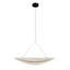 Luminaire suspendu en tissu blanc-390759043