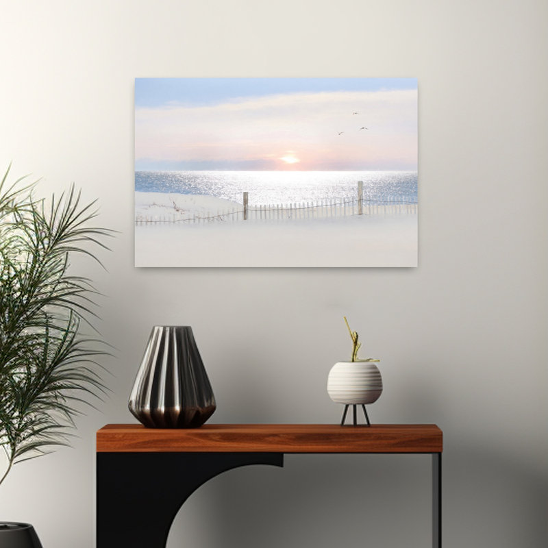 «My Favorite Spot», art côtier abstrait, H 16 po x l 24 po