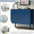 Adjustable Shelf Storage Sideboard with 3 Retro Metal Handles and 4 Pinewood Legs-1780542937