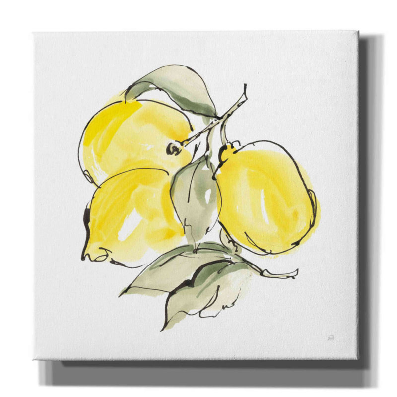 Kost " Lemons III " by Chris Paschke, 12" H x 12" W x 0.75" D