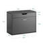 Helmy Faux Leather Upholstered Storage Bench-1815150648