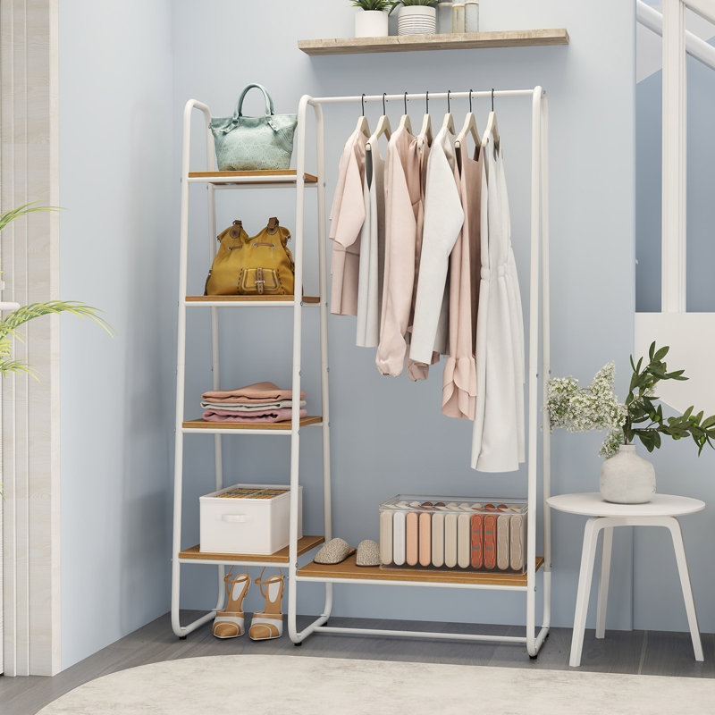 Brileys 39'' Clothing Rack, White