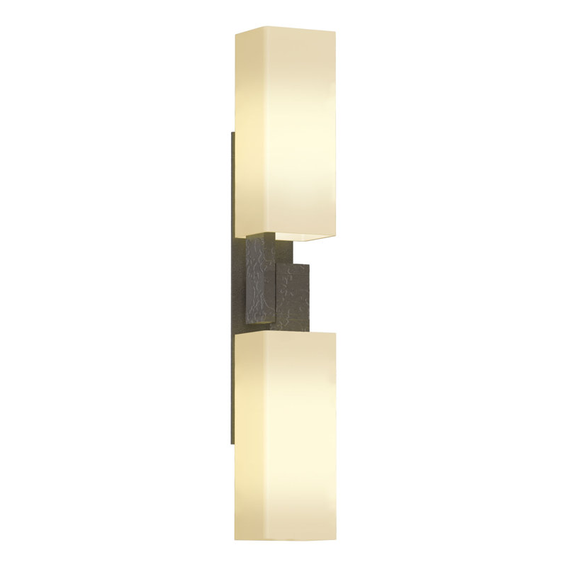Ondrian 2 Light Sconce, Dark Smoke