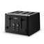 Tower ECOFORM 900W 4 Slice Toaster, Made from Recycled Plastic, 6 Browning Levels, Independent Dial Controls, Defrost/Reheat/Cancel Functions