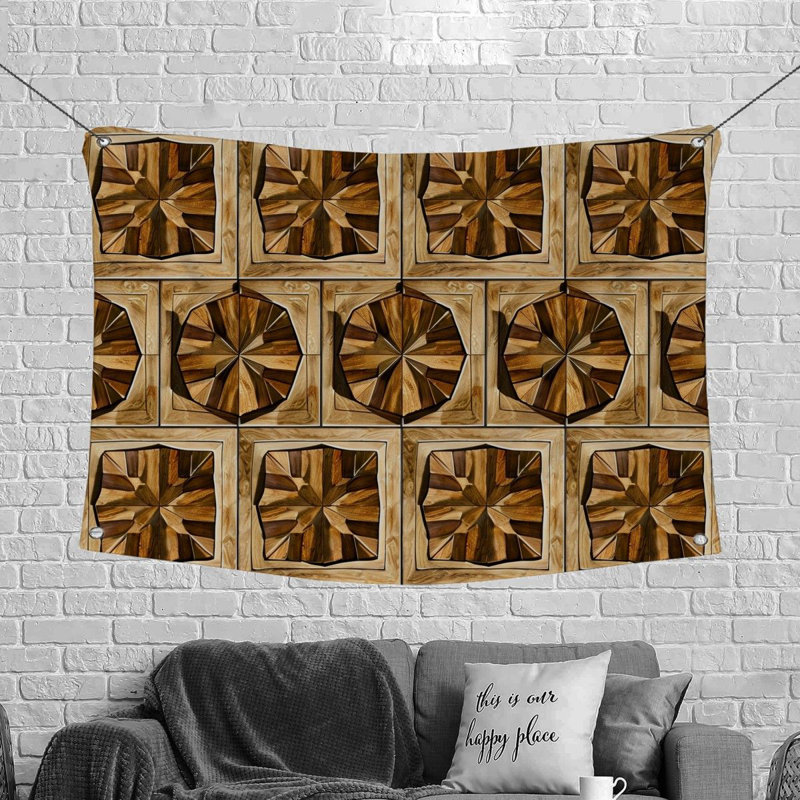 Microfiber Fabric Tapestry, 68" H x 80" W