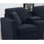 Canapé modulaire, bleu foncé