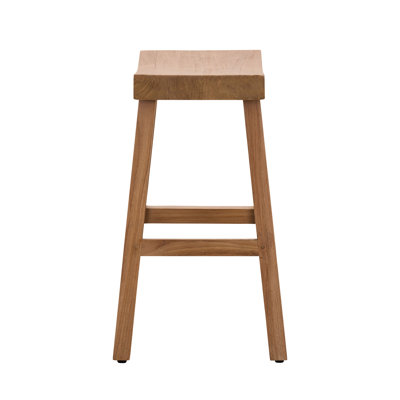 Jolet Charles Teak Counter Stool - Natural