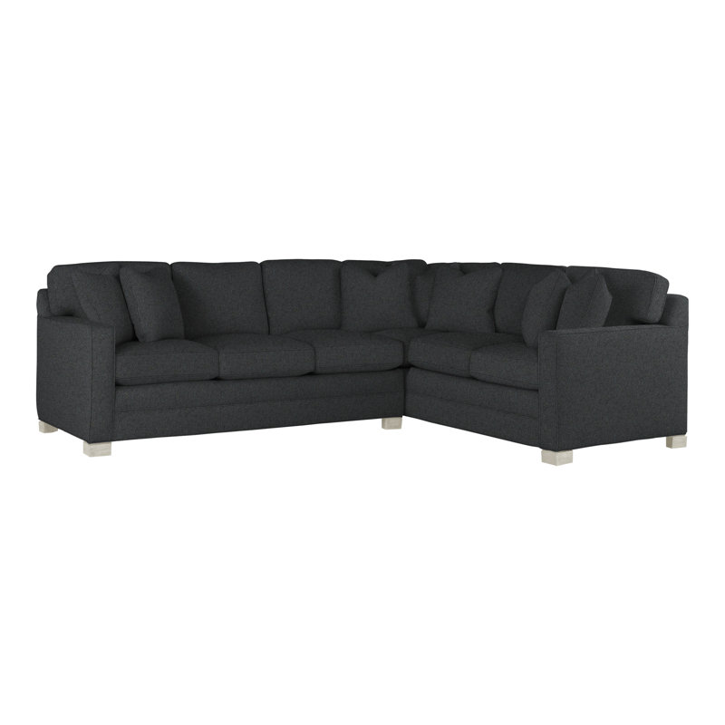 Hillcrest Upholstered L-Shaped Sectional Reversible, Ian Lagoon, Wrenn