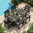 68.9" Rectangular Patio Outdoor Dining Table With Umbrella Hole-1103417301