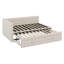 Lit de jour double avec couchette escamotable et ports USB-1442685795