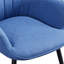 color 125kg Load Capacity Modern Accent Chair with Wing Side and Metal Legs-312863936-312863941