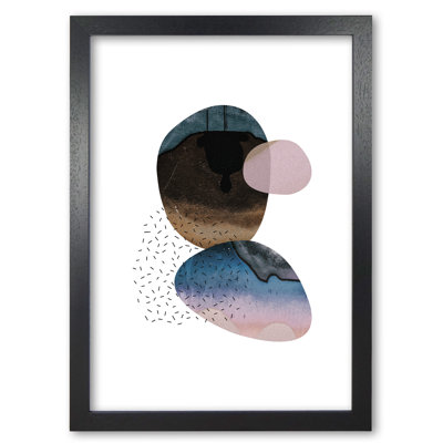 Abstract Shapes - Single Picture Frame Print