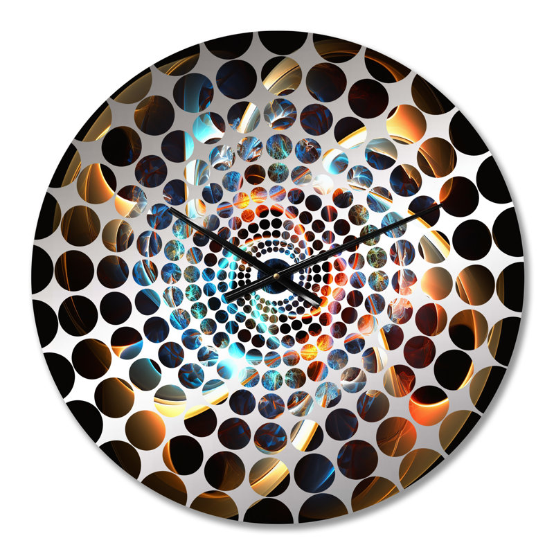 Horloge murale Galactic Fractals - Fractals, Médium
