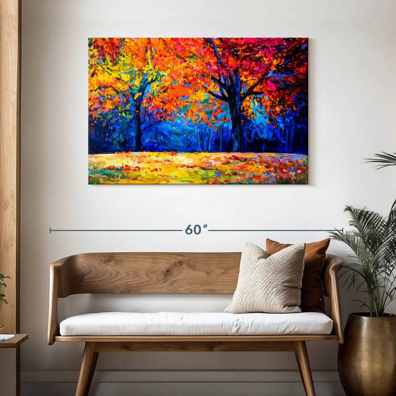 Forêt colorée d'Alvord, H 30 po x l 45 po