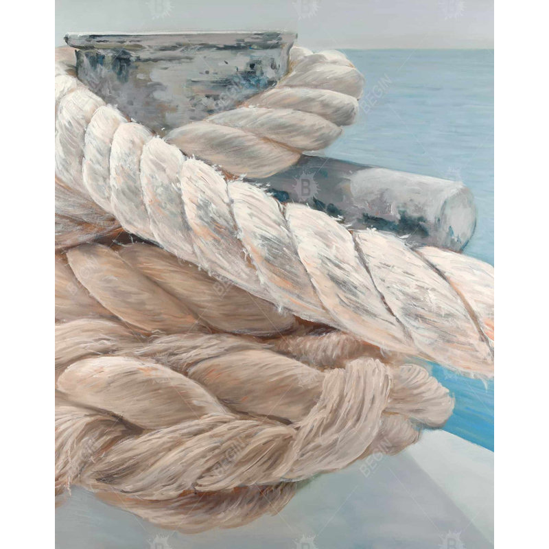 " Tie-down Ropes Closeup "