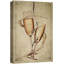 Tourbillon de verre rétro rétro sur toile de champagne-94537118
