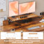 T-Shape Electric Standing Desk With Monitor Stand Memory Smart Pannel Home Office Desk-1311674247-1316802650-1316802649