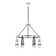 Kentlee 6 - Light Dimmable LED Wagon Wheel Chandelier