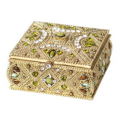 Maureen Crystal Square Decorative Box