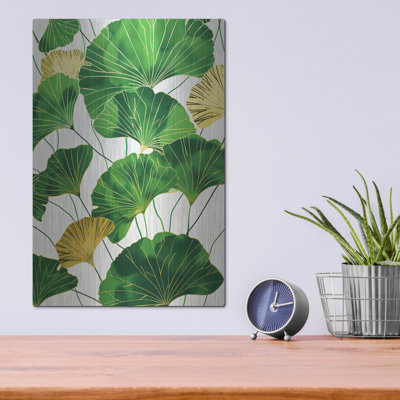 'Leaves Of Green' by Andreas Magnusson Metal Wall Art
