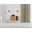 Meuble-lavabo mural avec lavabo d'art en céramique et 1 tablette de rangement-941658876-941658879