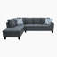 Canapé modulaire en L avec repose-pieds 3 pièces Straton-987632868-987632869