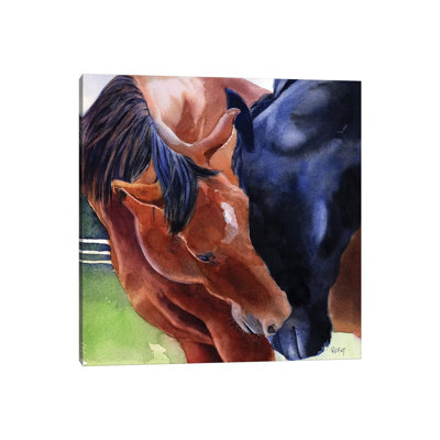 Lovers by Rachel Parker - Painting on Canvas