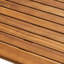 Table de bar d'extérieur rectangulaire minimaliste en finition, bois, hauteur de 40 pouces, profondeur de 44 pouces, largeur de 25 pouces, facile à entretenir, assemblage requis-320606909