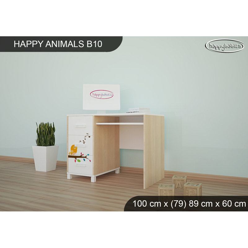 100cm Writing Desk, Oak