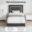 Upholstered Faux Leather Bed-766158321-766158327