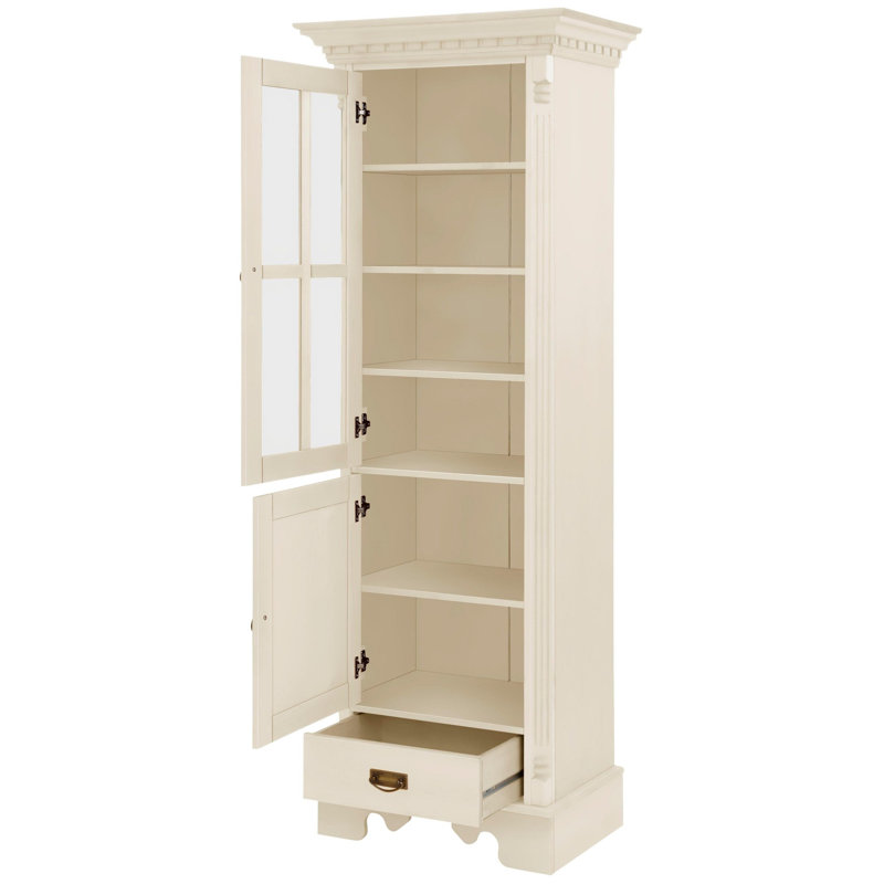 Karlshamn Display Cabinet, Cream