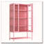 Vitrine en fer avec lumières DEL et verre à 3 côtés-673897235