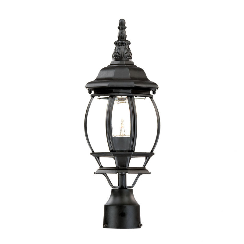 Zuckerman Beveled Lantern Head, Matte Black
