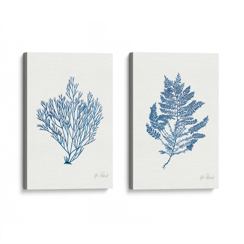 «Nature's Blueprints», ensemble de 2, reproduction sur toile, Toile tendue, H 36 po x l 24 po