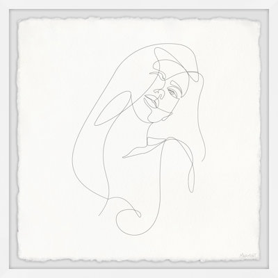 Blank Stare - Single Picture Frame Painting