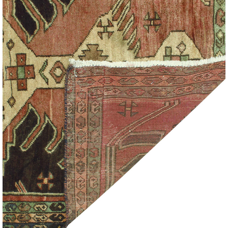 Khusbu Distressed Ardeshir Rust Runner