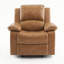 Fauteuil inclinable et oscillant en cuir Charlotte