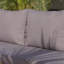 Rimasha 3 Seater Wooden Garden Armless Sofa & Coffee Table - Grey-1783651564