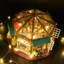 Ensemble de boîte de chambre miniature Wizardi - Ensemble de maison de poupée en bois