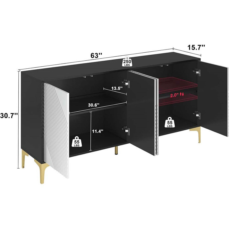 Neka 62.99'' Sideboard