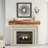 Rustic Wood Fireplace Mantel | Wall-mounted & Floating Shelf For Home Decor-1795392122-1795392125