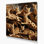 Cats Ocicat, art mural sur toile noire