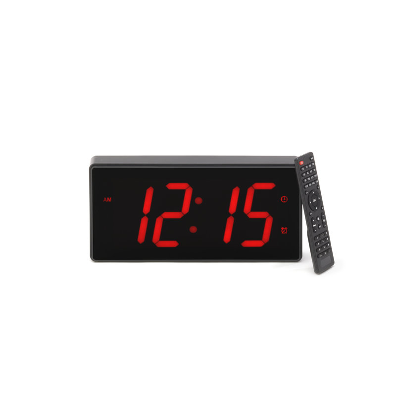 Modern & Contemporary Digital Tabletop Clock with Alarm in