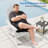 3-Postion Adjustable HDPE Adirondack Chair with Ottoman, All-Weather Folding Patio Chair with Cup Holder for Outdoor, 350lb Capacity-867248746