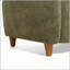 Causeuses Nordic Chair 58 pouces - Tissu chenille, dossier incurvé, idéal pour le salon et le bureau