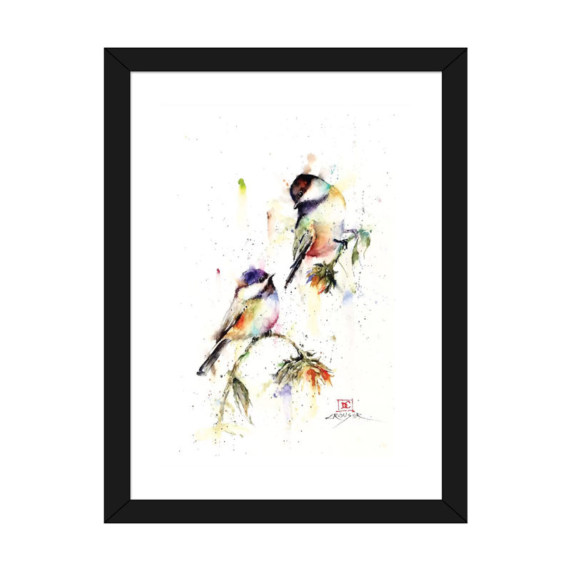 «Dropping In» par Dean Crouser - impression, H 16 po x l 24 po x P 1 po, Papier noir