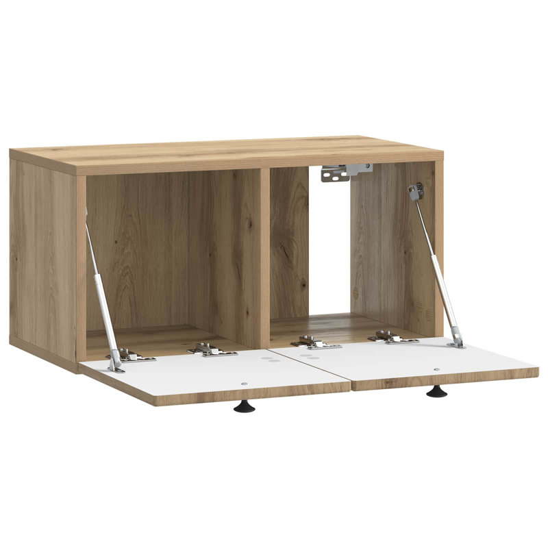 TV Stand, 30cm H x 59.5cm L x 31cm W, Artisan Oak