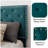 Aleiny Velvet Bed with Adjustable Upholstered Headboard-436444927-436444920