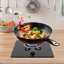 Plaque de cuisson portative pour camping-car portative en acier inoxydable 304